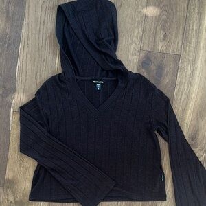 Athleta - Ribbed Hoodie Sweater